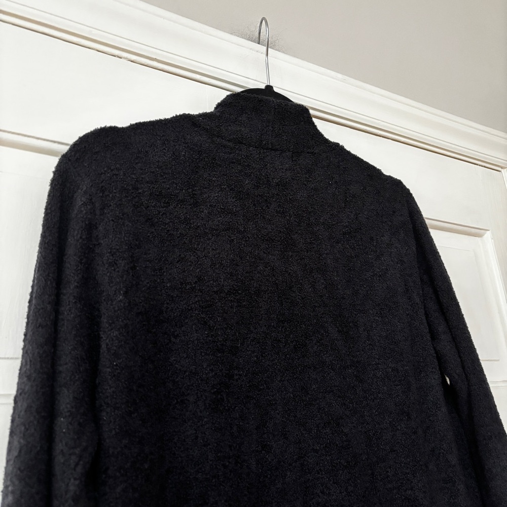 Barefoot Dreams Bamboo Chic Lite Open Front Draped Cardigan Waterfall Size L /XL - Picture 10 of 15